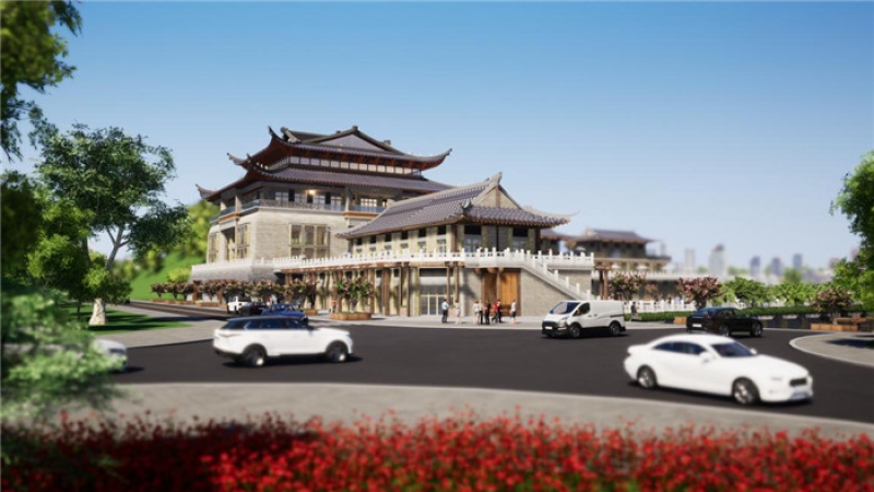 中機國際設計的江口月坡智慧農貿市場正式開工建設